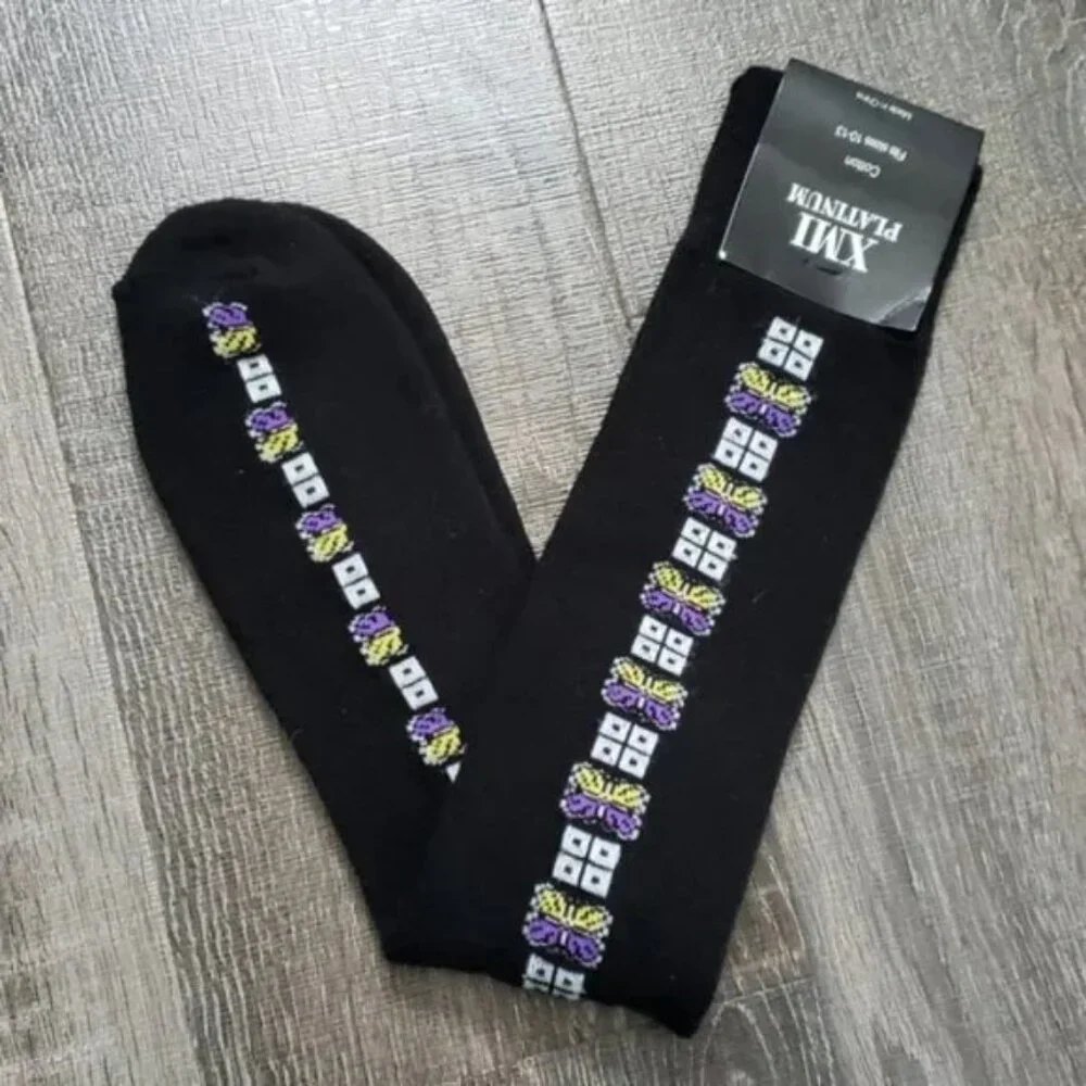 XMI Platinum patterned Dress Socks